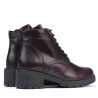 Bottes femme 3329 bordeaux