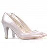 Chaussures élégantes femme 1234 cappuccino nacré