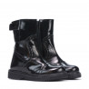 Petites bottes pour enfants 101c vernis noir