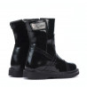 Petites bottes pour enfants 101c vernis noir