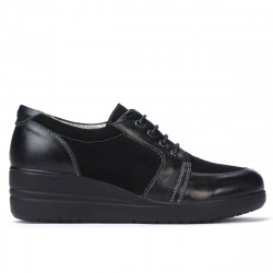 Chaussures décontractées femme 6006 noir combiné