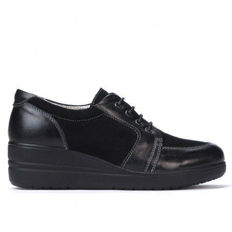 Chaussures décontractées femme 6006 noir combiné