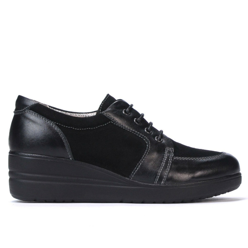 Chaussures décontractées femme 6006 noir combiné