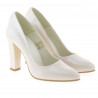 Chaussures élégantes femme 1214 vernis ivoire