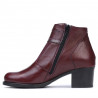 Bottes femme 3328 bordeaux