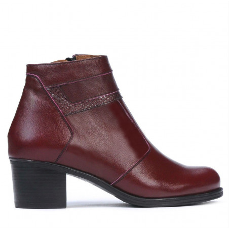 Bottes femme 3328 bordeaux