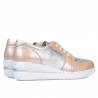 Chaussures casual femme 6006 poudre combiné