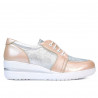 Chaussures casual femme 6006 poudre combiné