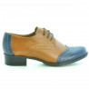 Chaussures casual femme 691 marron+indigo
