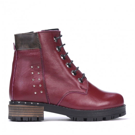 Bottes enfants 3014 bordeaux