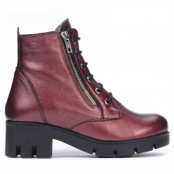 Bottes femme 3307 bordeaux nacré