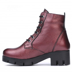 Bottes femme 3307 bordeaux nacré