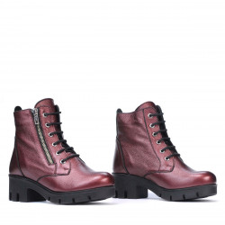 Bottes femme 3307 bordeaux nacré