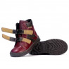 Bottes enfant 3015 bordeaux combiné