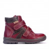 Bottes enfant 3015 bordeaux combiné