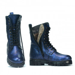 Bottes femme 3337 indigo nacré