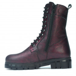 Bottes femme 3337 bordeaux nacré