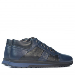 Chaussures décontractées homme 4110 indigo+noir