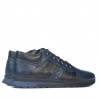 Chaussures décontractées homme 4110 indigo+noir