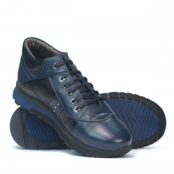 Chaussures décontractées homme 4110 indigo+noir