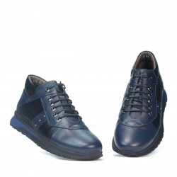Chaussures décontractées homme 4110 indigo+noir