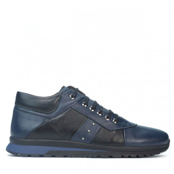 Chaussures décontractées homme 4110 indigo+noir Chaussures décontractées homme 4110 indigo+noir
