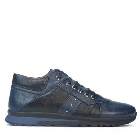 Chaussures décontractées homme 4110 indigo+noir
