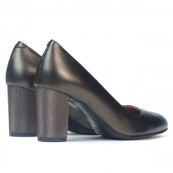 Chaussures élégantes femme 1273 marron nacré