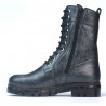 Bottes femme 3337 gris nacré