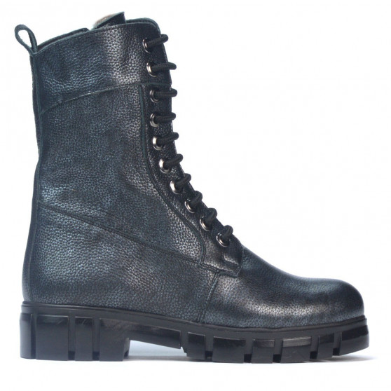Bottes femme 3337 gris nacré