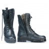 Bottes femme 3337 gris nacré