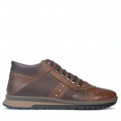 Chaussures casual homme 4110 marron+café