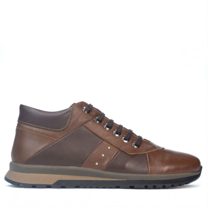 Chaussures casual homme 4110 marron+café