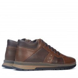 Chaussures casual homme 4110 marron+café