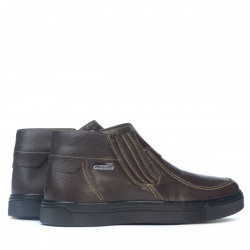 Bottines homme 4117 café