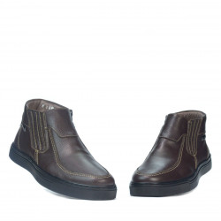 Bottines homme 4117 café