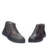Bottines homme 4117 café