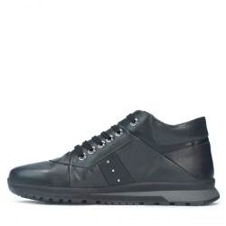 Chaussures casual homme 4110 noir+gris