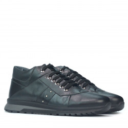 Chaussures casual homme 4110 noir+gris