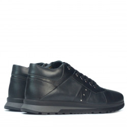 Chaussures casual homme 4110 noir+gris
