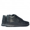 Chaussures casual homme 4110 noir+gris