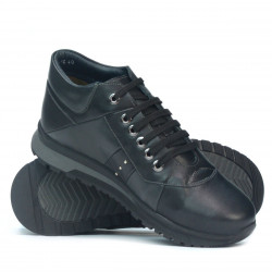 Chaussures casual homme 4110 noir+gris