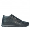 Chaussures casual homme 4110 noir+gris