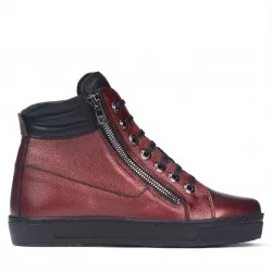 Bottes 3339 bordeaux nacré