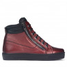 Bottes 3339 bordeaux nacré