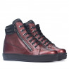 Bottes 3339 bordeaux nacré