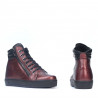 Bottes 3339 bordeaux nacré