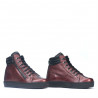 Bottes 3339 bordeaux nacré