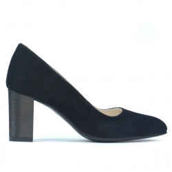 Chaussures élégantes femme 1273 noir antelope