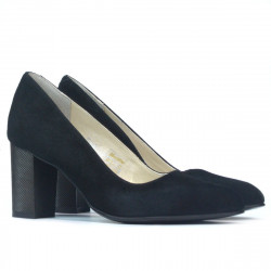 Chaussures élégantes femme 1273 noir antelope